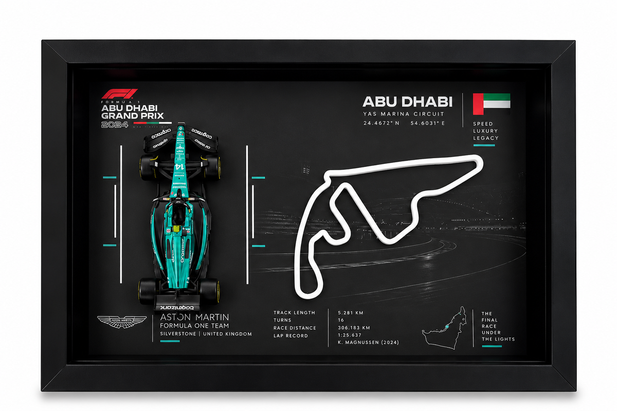 F1LAND Aston Martin Abu Dhabi 3D Frame